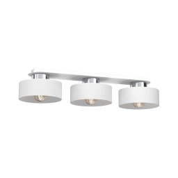 Plafonieră MARTI 3xE27/15W/230V alb/crom