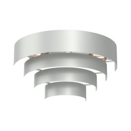 Aplică RINGS 2xE27/15W/230V crom