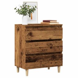 Bufeta din lemn vechi 60x35x70 cm din lemn prelucrat GartenMobel Dekor