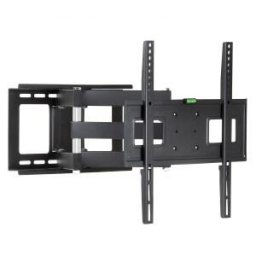 Profesional, reglabil, LCD/LED, 32-65 inch, Negru cu Ventilator de birou, alimentare USB