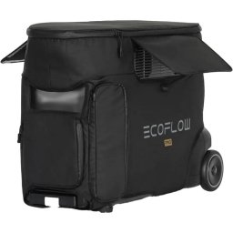 Powerstation Husa EcoFlow pentru seria Delta Pro, Rezistenta la apa, Negru