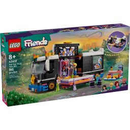 LEGO® Friends 42619 - Autocar de turneu pentru staruri pop