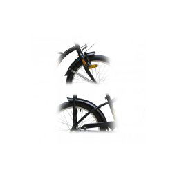Aparatori Strada Mini 16 +suport, Negru