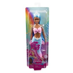 Papusa Barbie Dreamtopia - Sirena, cu par si coada albastru