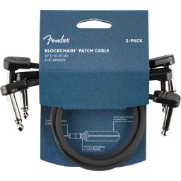 Fender Blockchain 12' Patch Cable 3-Pack