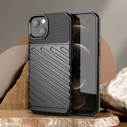 Husa Thunder, iPhone 14/14 Pro/14 Pro Max, Black