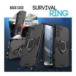 Husa Survival Ring, Iphone 14/14 Pro/14 Pro Max, Black