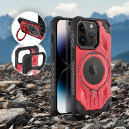 Husa Magsafe, Armor, IPHONE 14 PRO/14 PRO MAX, Red