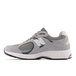 new balance Sneaker low '2002' gri / gri metalic / gri închis / alb