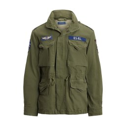 Polo Ralph Lauren Geacă de primăvară-toamnă bej deschis / bleumarin / verde