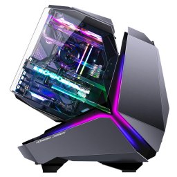 Carcasa MOD5 Big-Tower Showcase, Tempered Glass Negru