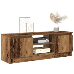 Comoda TV, Lemn vechi, 102x30x36 cm, PAL GartenMobel Dekor