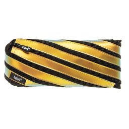 Penar Penar cu fermoar, ZIPIT Metallic - aramiu
