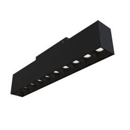 Spot Linear LED Magnetic 20W, Negru, IP20, 48V, Lumina Naturala 4000K, Dimabil, M35