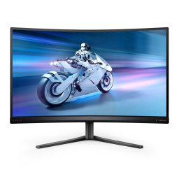 Monitor Gaming curbat LED VA Philips 27" 27M2C5200W/00, Full HD (1920 x 1080), HDMI, DisplayPort, Ecran curbat, 280 Hz, 1 ms, Negru