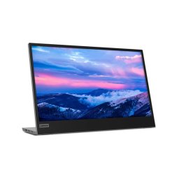 Monitor Portabil IPS LED Lenovo 15.6" L15, Full HD (1920 x 1080), USB, Argintiu