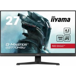 Monitor Gaming Fast IPS LED Iiyama 27" G2770HSU-B6, Full HD (1920 x 1080), HDMI, DisplayPort, Boxe, 180 Hz, 0.2 ms, Negru