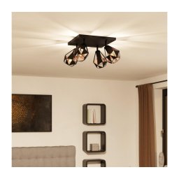 Spot Eglo 43718 CARLTON 4xE27/40W/230V