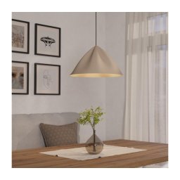 Lustră pe cablu Eglo 900836 PODERE 1xE27/40W/230V crem