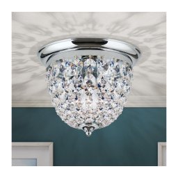 Plafonieră de cristal Orion DLU 1840/26 PLAFOND 1xE27/40W/230V d. 26 cm crom
