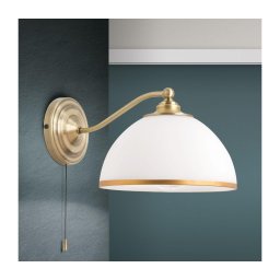 Lampă de perete Orion WA 2-1371/1 OLD LAMP 1xE27/40W/230V alb/bronz