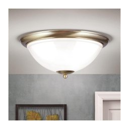 Plafonieră Orion DL 7-677/50 AUSTRIAN OLD LAMP 3xE27/60W/230V bronz/alb