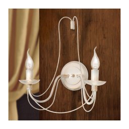 Lampă de perete Orion WA 2-809/2 VELA 2xE14/40W/230V alb/auriu/patină