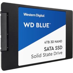 SSD Western Digital Dysk WD Blue 4TB 2,5" SATA WDS400T3B0A Scriere 520 MB/s,Citire 560 MB/s