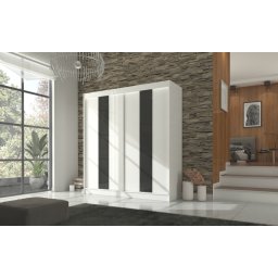 Dulap cu usi glisante 200x215 cm, Karen, ADRK Furniture