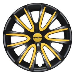 Capace roti 16 Farad model 240 insertii galbene