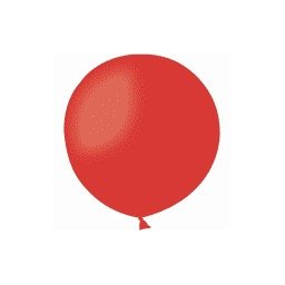 Balon latex jumbo rosu 90 cm