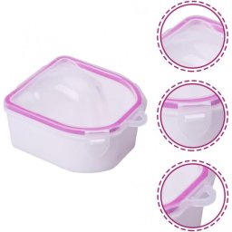 Bol pentru manichiura White Pink Dip