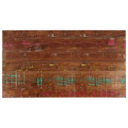 Blat de masa, 100x60x1,5cm, dreptunghiular, lemn masiv reciclat GartenMobel Dekor