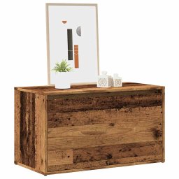 Banca de hol, Lemn vechi, 80x40x45 cm, PAL GartenMobel Dekor