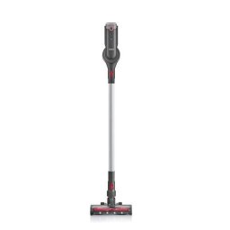 Aspirator vertical fără fir 2-în-1, 300W, 20 kPa, autonomie 40 min, filtru E12, perie electrică cu LED, 0.4L, gri