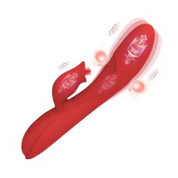 Vibrator LoveS Flap and Lick Red