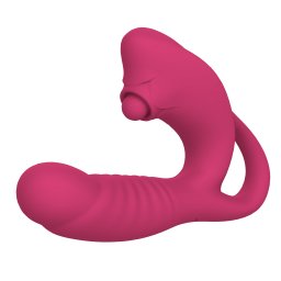 Vibrator LoveS Dual Vibe Stimulating Pink