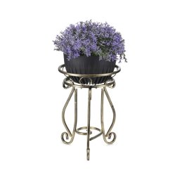 Suport de flori 37x29 cm auriu