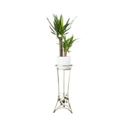 Suport de flori 72x28 cm auriu