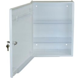 Trusa metalica de prim ajutor pe perete, cu cheie, 42 x 31 x 15