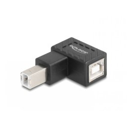 Adaptor USB-B 2.0 unghi 90 grade jos T-M, Delock 67204