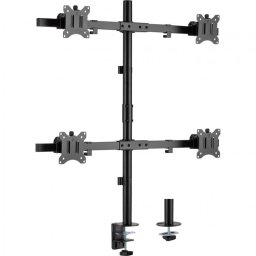 Suport masa pentru 4 x monitor max. 81cm/32" max. 9kg, InLine IL23108H