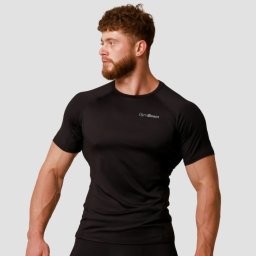 GymBeam Tricou de alergare Pulse Black L