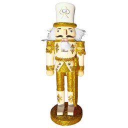 Figurină din lemn, Spărgător de nuci auriu