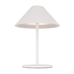 lampa de masa led 3w 240lm 3000k reincarcabila aluminiu alb mini liberty kelu