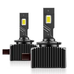 Set 2 becuri auto LED D1S 120W 20.000Lumeni CanBus Plug-and-Play fara eroare + CADOU