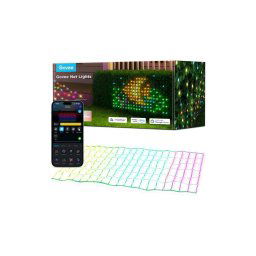 Plasă de iluminare LED RGBIC de exterior 143x85cm Wi-Fi Matter IP65