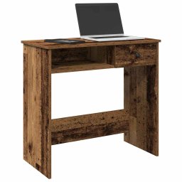 Birou, lemn învechit, 80x40x75 cm, lemn prelucrat GartenMobel Dekor