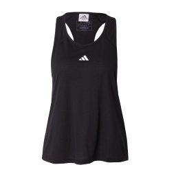 ADIDAS PERFORMANCE Sport top 'Train Essentials' negru / alb