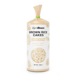 GymBeam Rondele de orez brun 120 g quinoa și chia